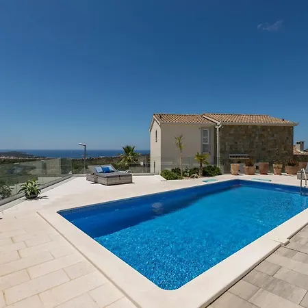 Hillside With Sea View And Pool * Jarebinjak